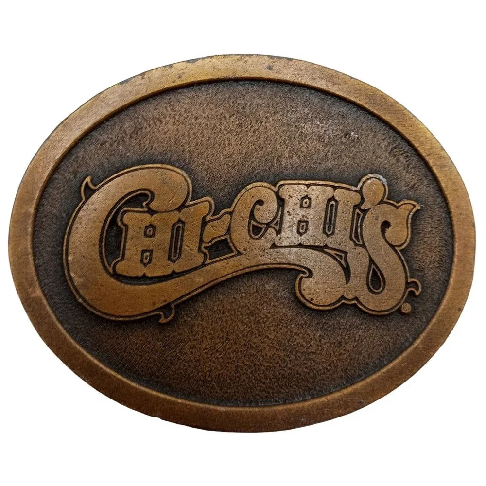 ChiChis Belt Buckle Mexican Restaurant Tex Mex Food Business Advertising Promo
